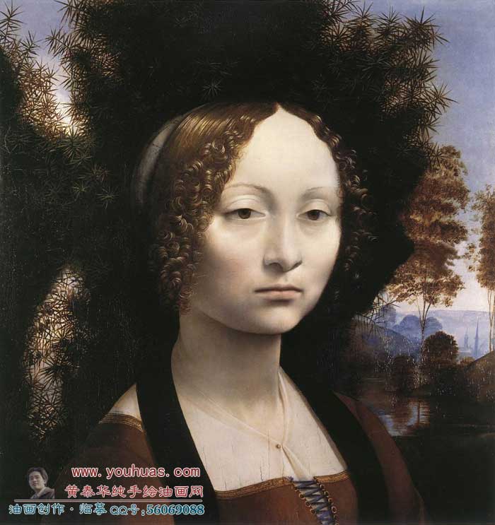 ҴͻƷ:Ginevra߱ФVinci ()ƷPortrait of Ginevra Benci